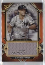 2024 Topps Triple Threads Single Jumbo Relics Giancarlo Stanton #SJR-GS card