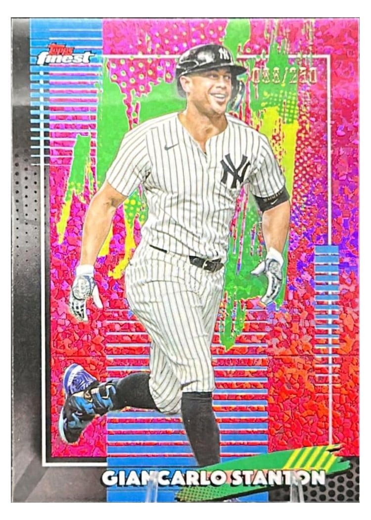 2026 Topps Finest Giancarlo Stanton #32 card