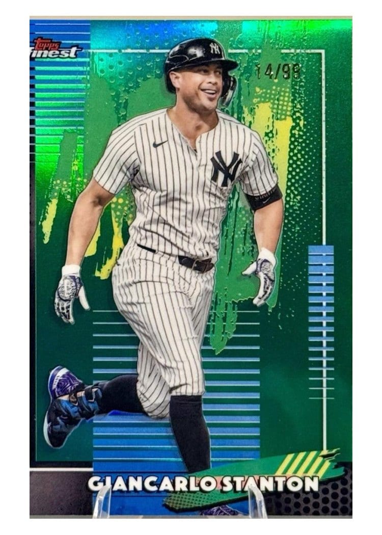 2026 Topps Finest Giancarlo Stanton #32 card