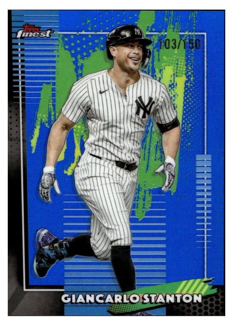 2026 Topps Finest Giancarlo Stanton #32 card