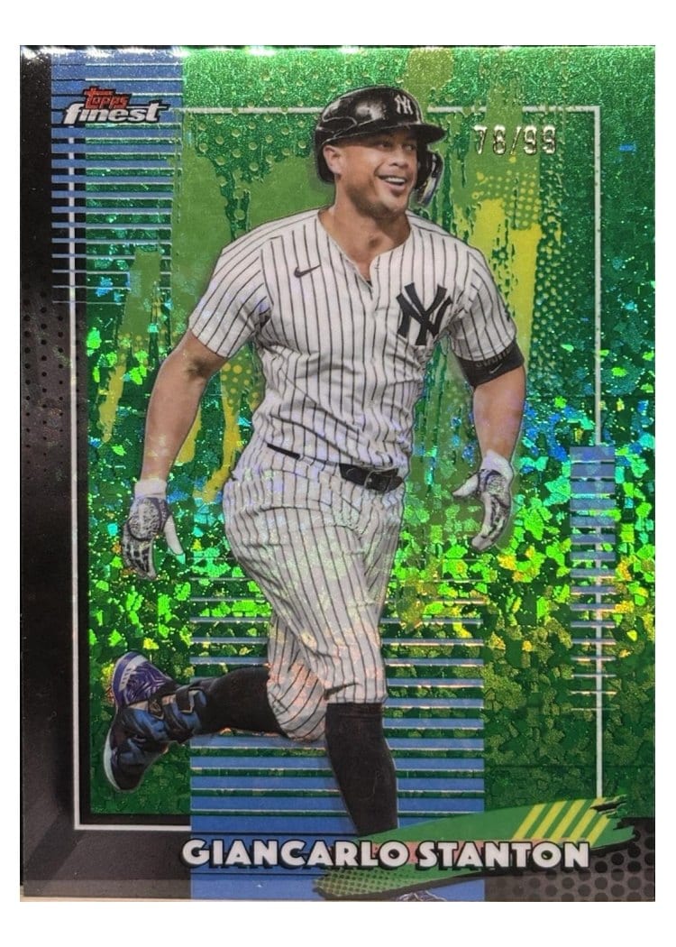 2026 Topps Finest Giancarlo Stanton #32 card