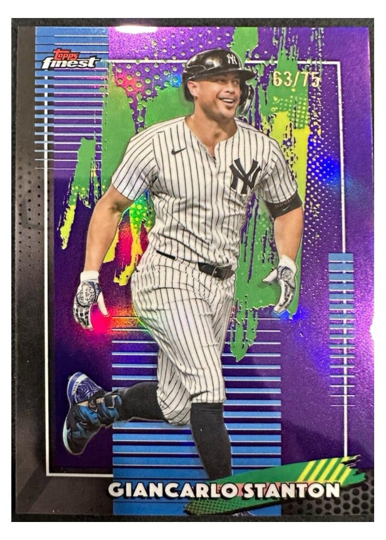 2026 Topps Finest Giancarlo Stanton #32 card