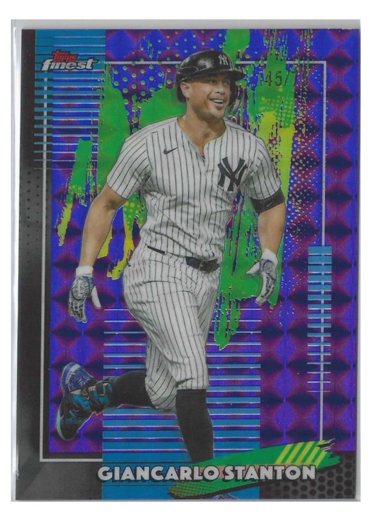 2026 Topps Finest Giancarlo Stanton #32 card