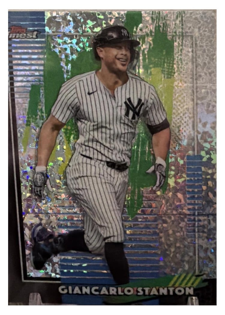 2026 Topps Finest Giancarlo Stanton #32 card