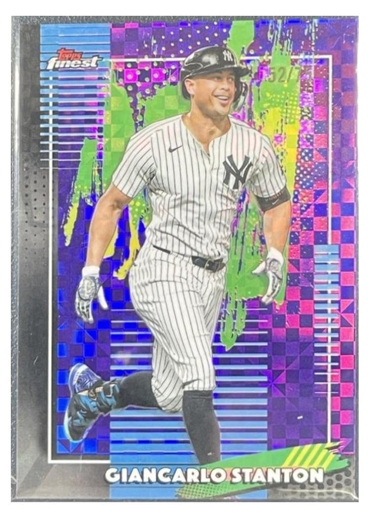 2026 Topps Finest Giancarlo Stanton #32 card