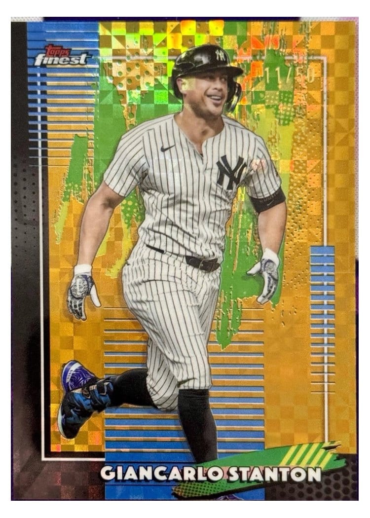 2026 Topps Finest Giancarlo Stanton #32 card