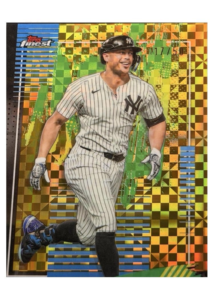 2026 Topps Finest Giancarlo Stanton #32 card