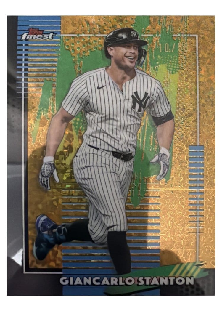2026 Topps Finest Giancarlo Stanton #32 card