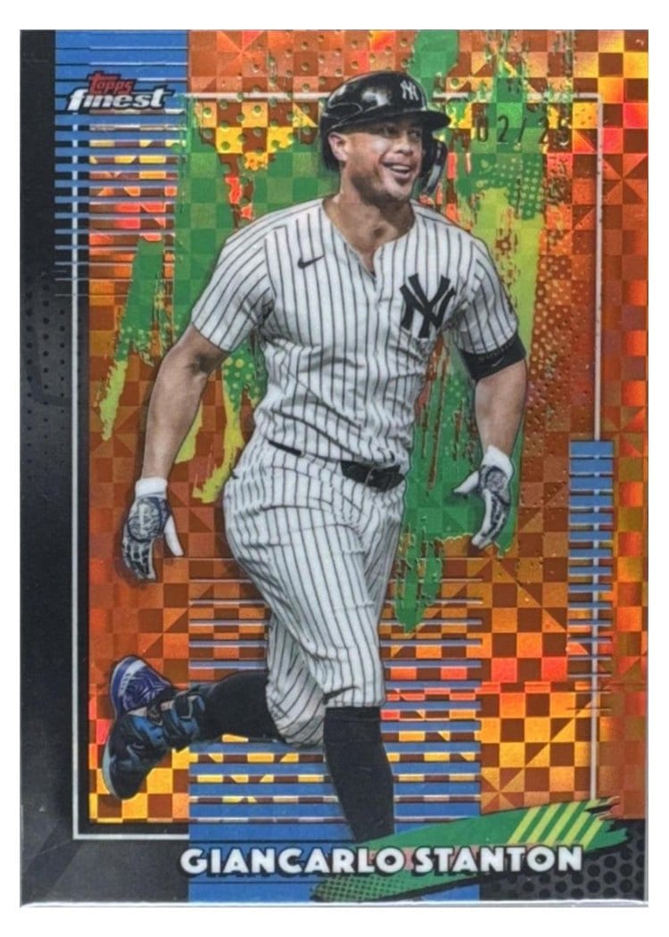 2026 Topps Finest Giancarlo Stanton #32 card