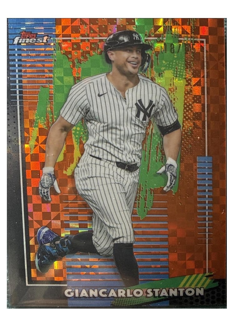 2026 Topps Finest Giancarlo Stanton #32 card