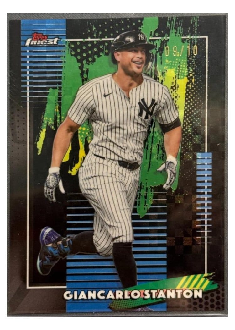 2026 Topps Finest Giancarlo Stanton #32 card
