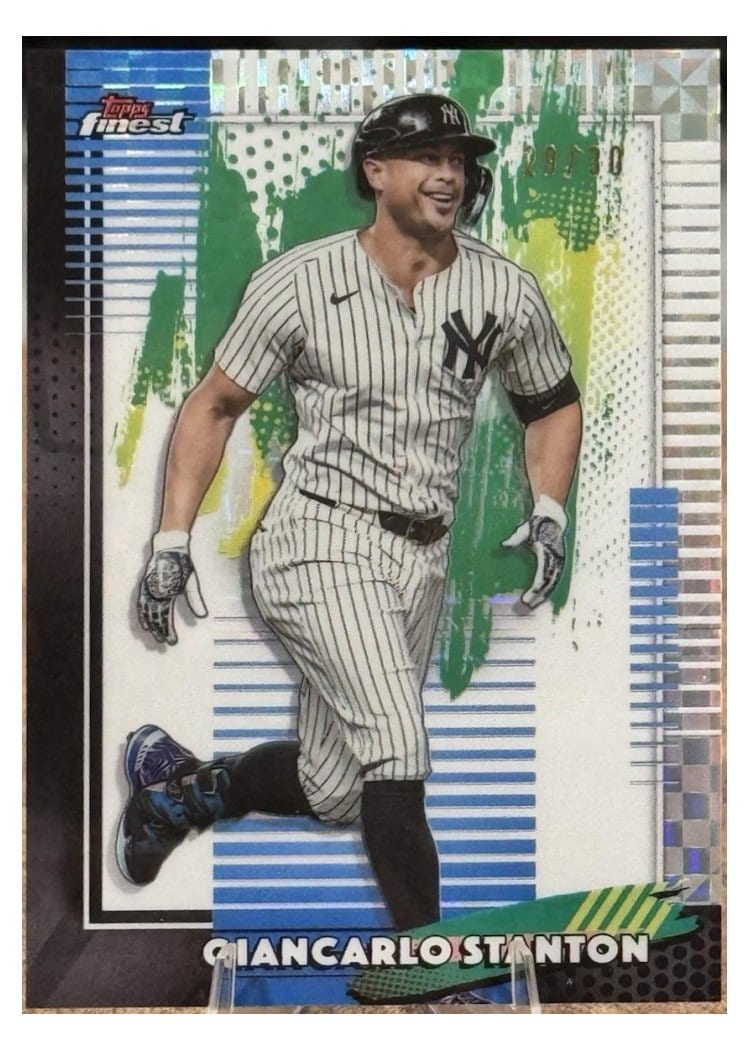 2026 Topps Finest Giancarlo Stanton #32 card