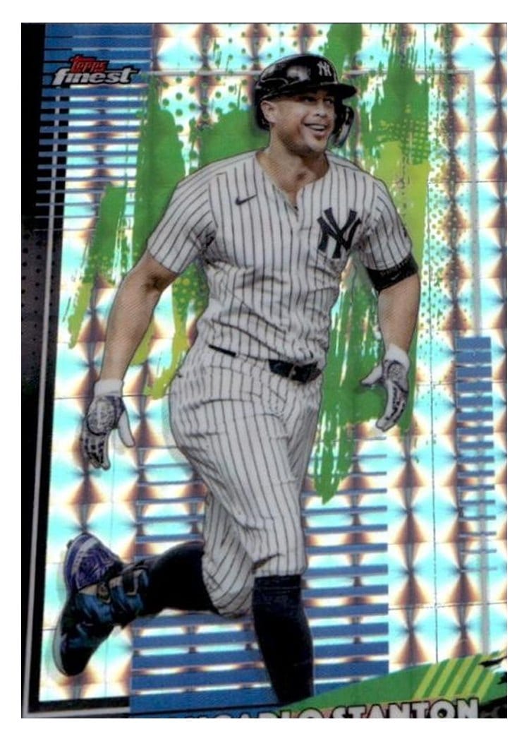 2026 Topps Finest Giancarlo Stanton #32 card