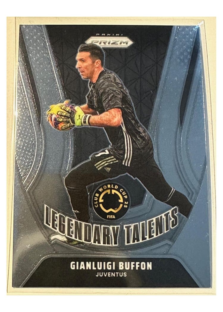 2025 Panini Prizm FIFA Club World Cup Legendary Talents Gianluigi Buffon #10 card