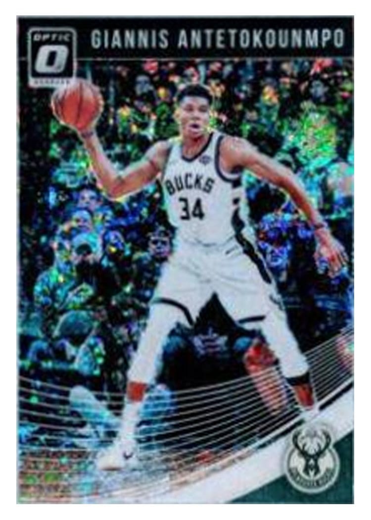 2018-19 Donruss Optic Base Set Giannis Antetokounmpo #85 card