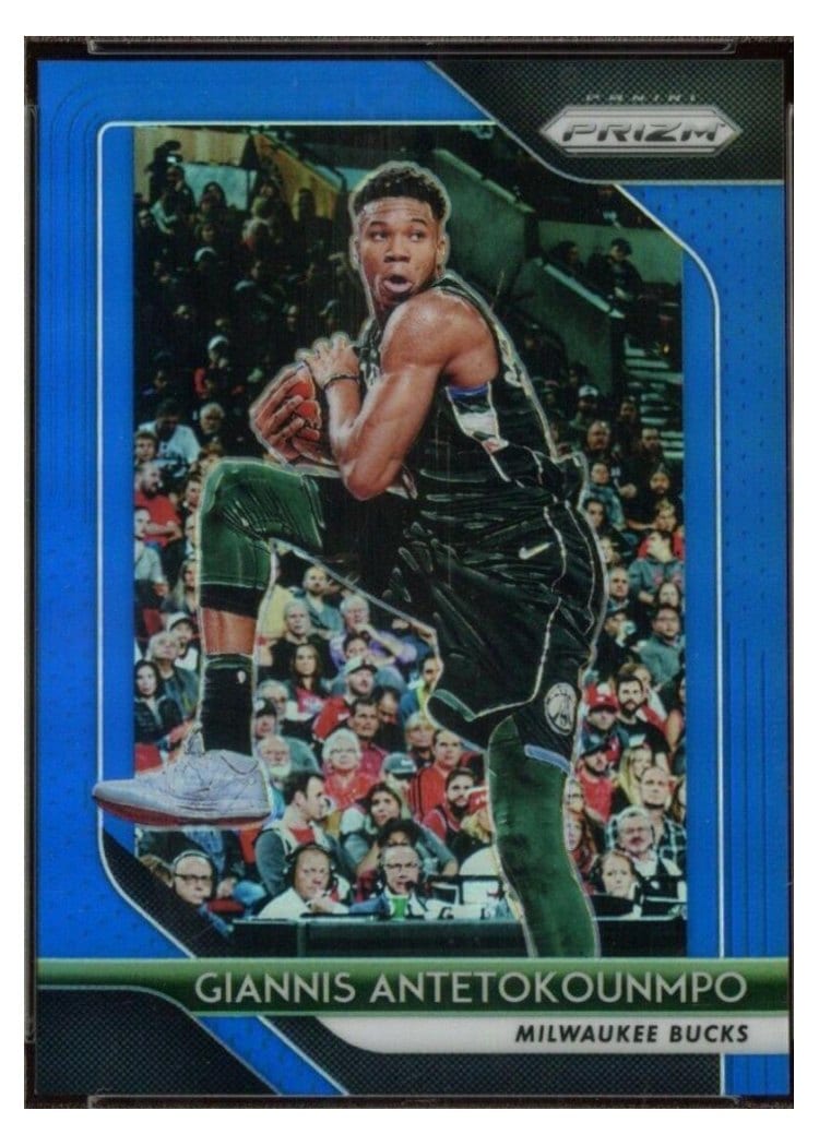 2018 Panini Prizm Giannis Antetokounmpo #296 card