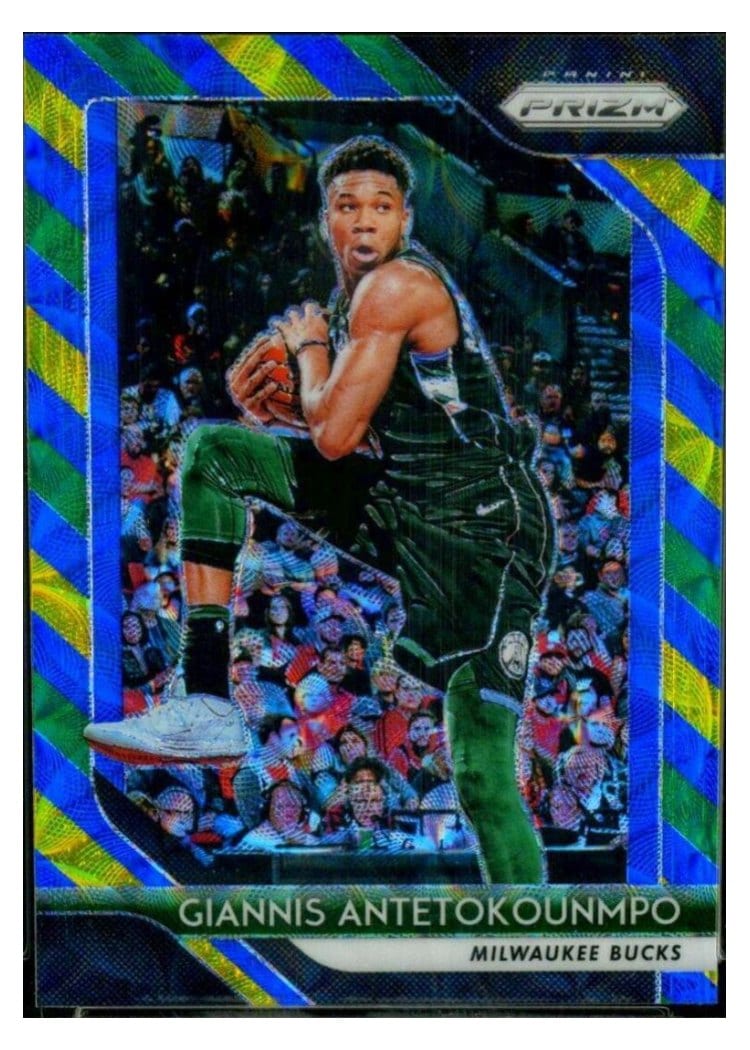 2018 Panini Prizm Giannis Antetokounmpo #296 card