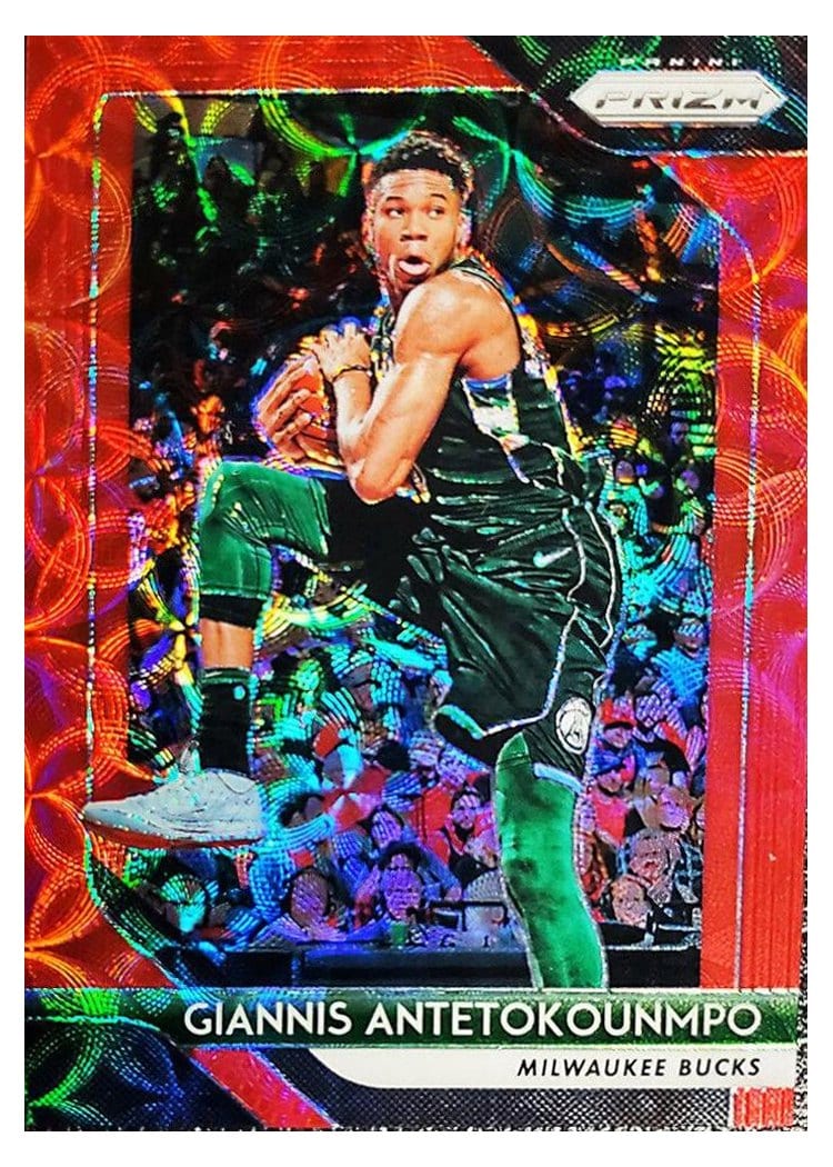 2018 Panini Prizm Giannis Antetokounmpo #296 card