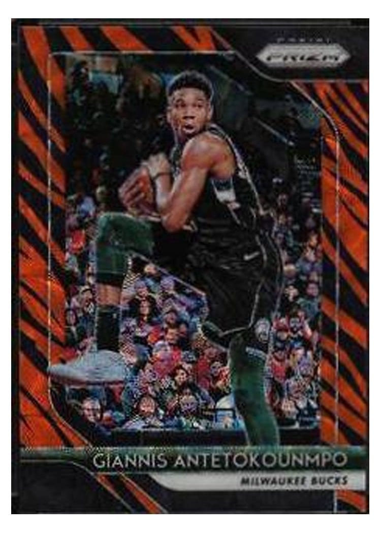 2018 Panini Prizm Giannis Antetokounmpo #296 card