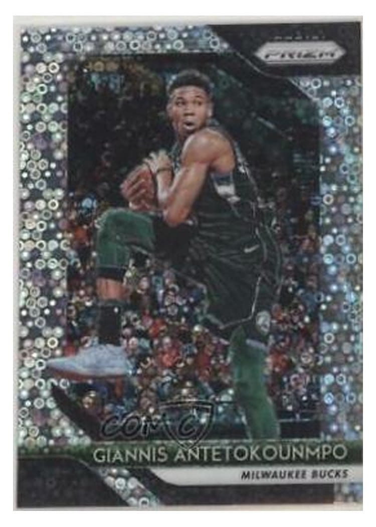 2018 Panini Prizm Giannis Antetokounmpo #296 card