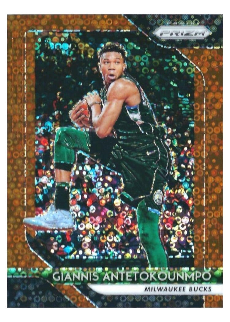 2018 Panini Prizm Giannis Antetokounmpo #296 card