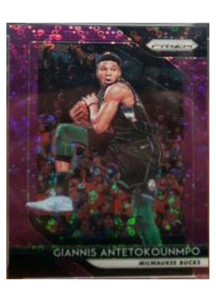2018 Panini Prizm Giannis Antetokounmpo #296 card