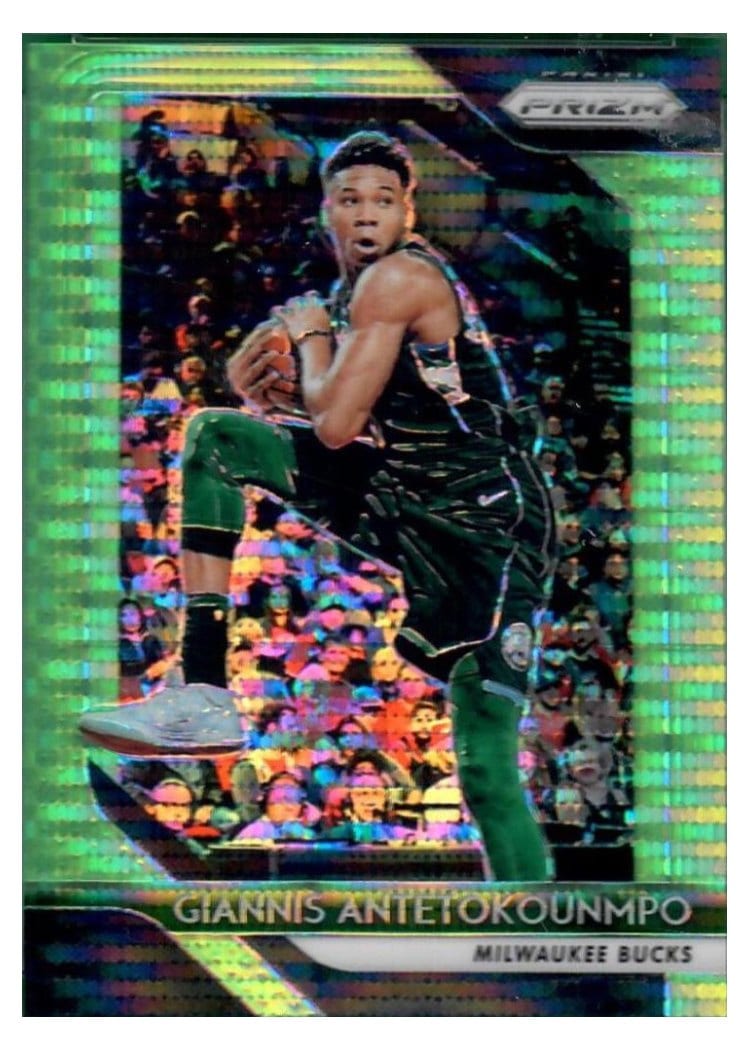 2018 Panini Prizm Giannis Antetokounmpo #296 card