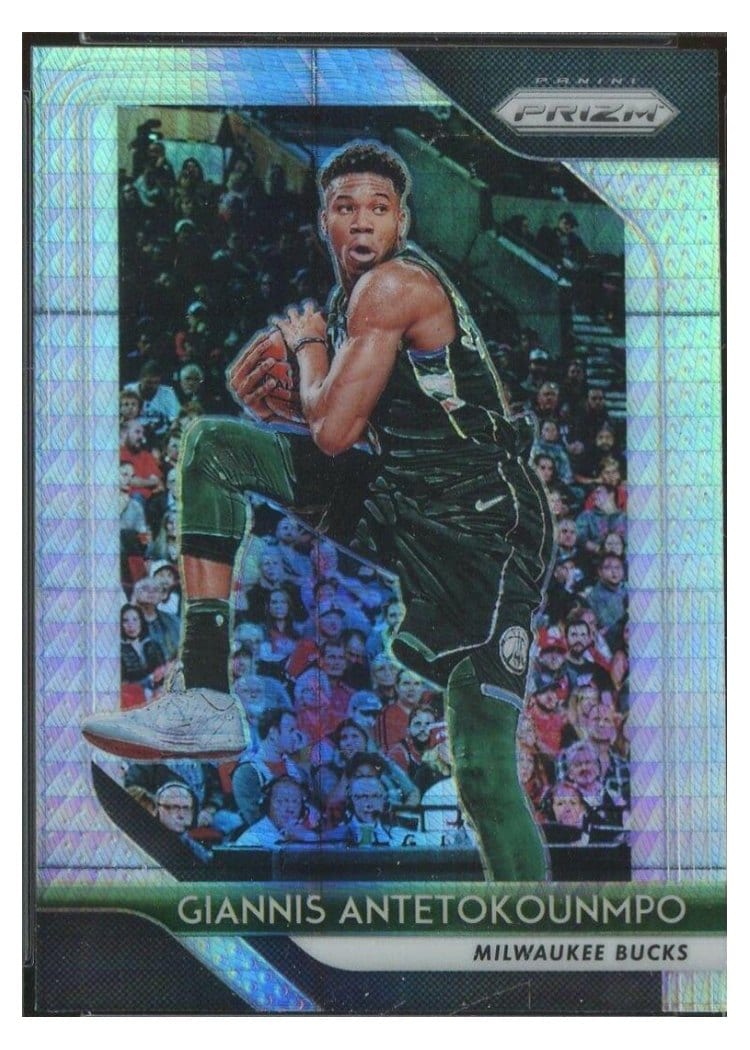 2018 Panini Prizm Giannis Antetokounmpo #296 card