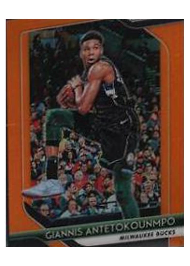 2018 Panini Prizm Giannis Antetokounmpo #296 card