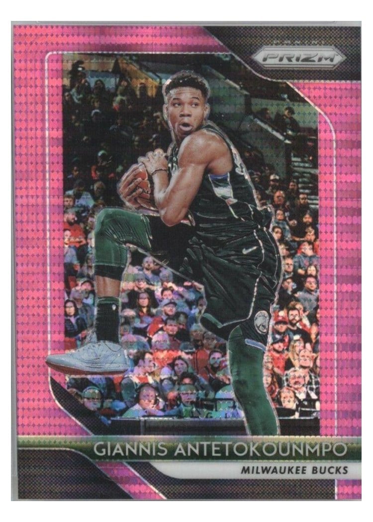 2018 Panini Prizm Giannis Antetokounmpo #296 card