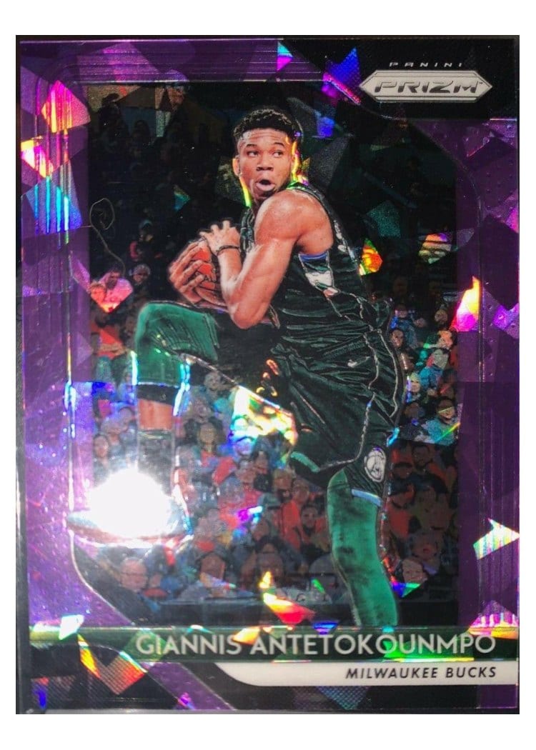2018 Panini Prizm Giannis Antetokounmpo #296 card