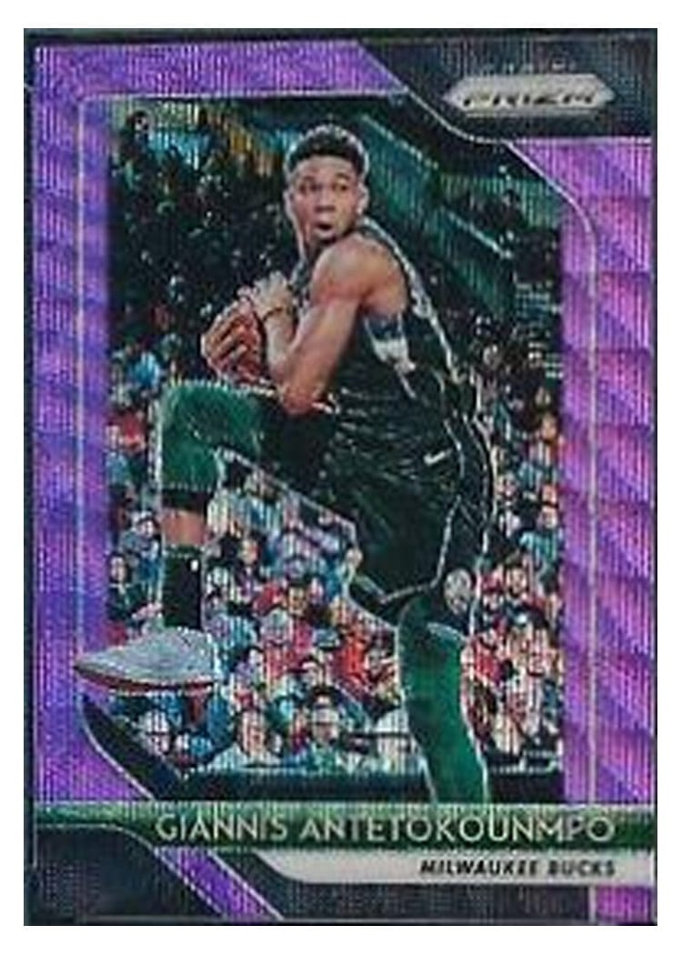 2018 Panini Prizm Giannis Antetokounmpo #296 card