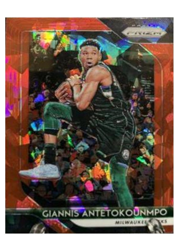 2018 Panini Prizm Giannis Antetokounmpo #296 card