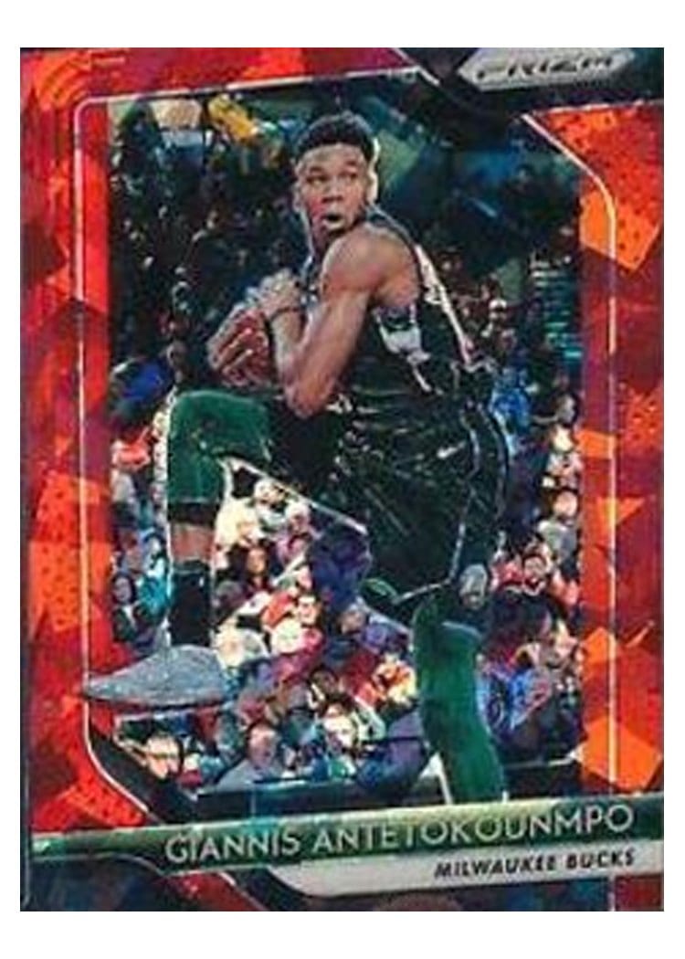 2018 Panini Prizm Giannis Antetokounmpo #296 card
