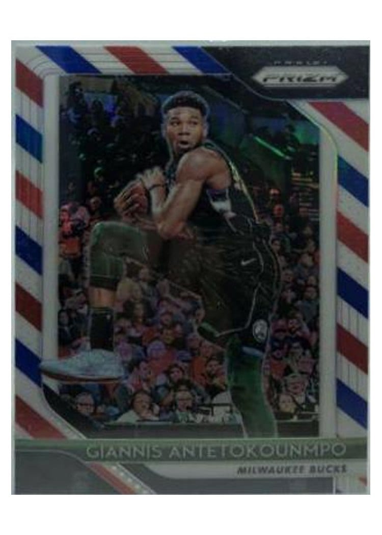 2018 Panini Prizm Giannis Antetokounmpo #296 card