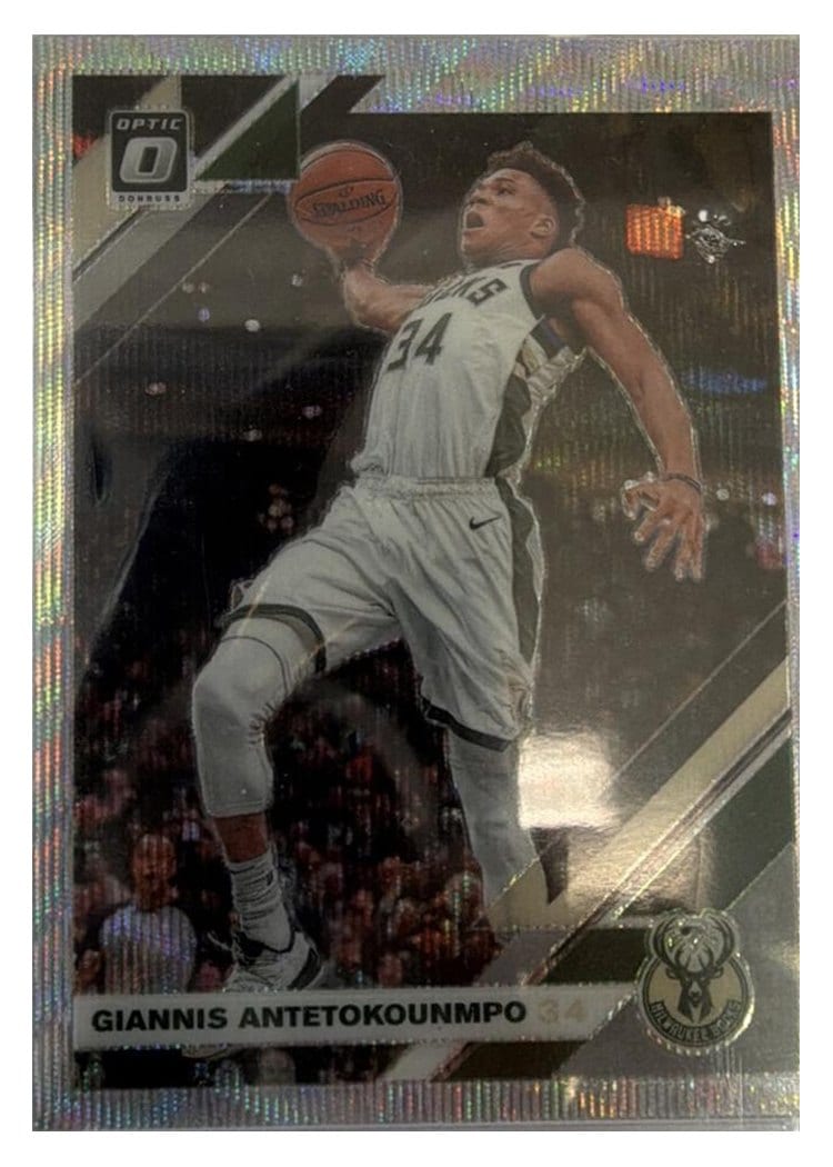 2019-20 Donruss Optic Base Set Giannis Antetokounmpo #81 card