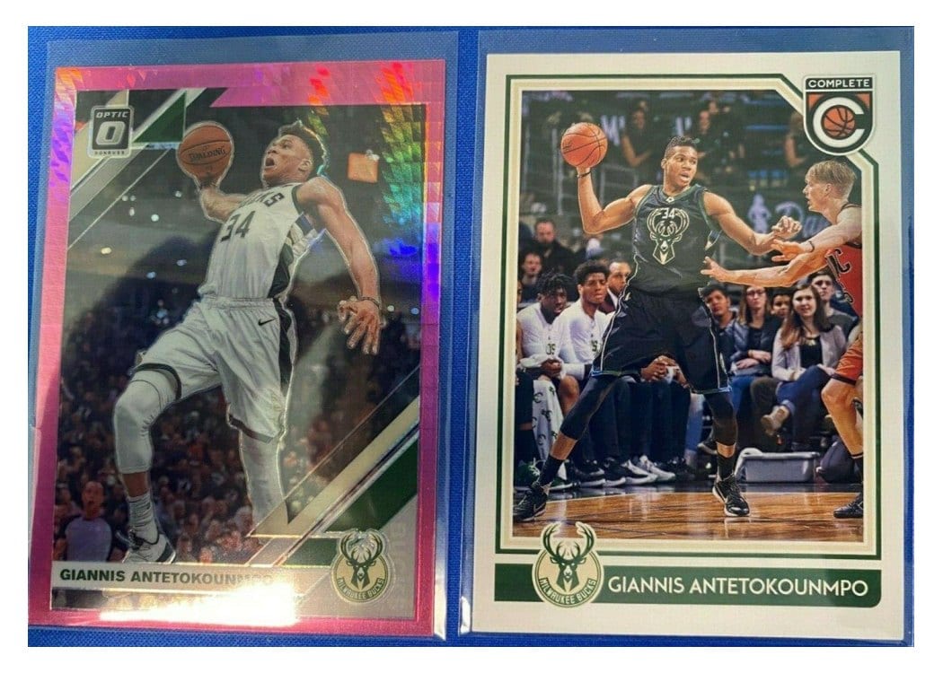 2019-20 Donruss Optic Base Set Giannis Antetokounmpo #81 card