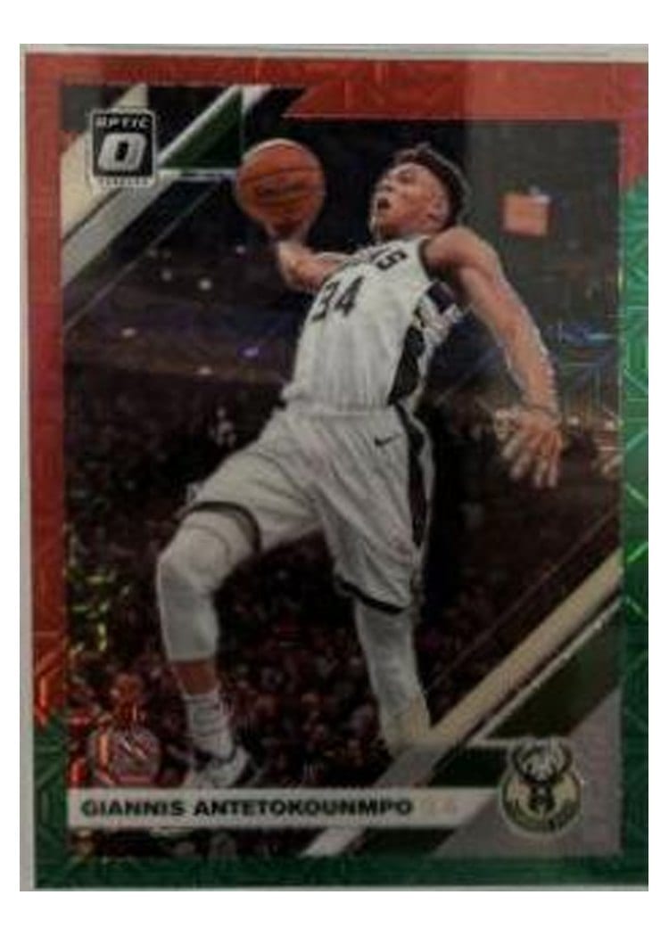 2019-20 Donruss Optic Base Set Giannis Antetokounmpo #81 card