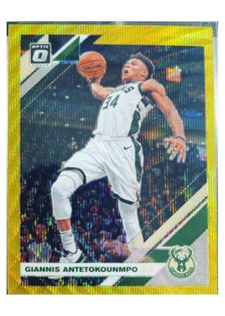 2019-20 Donruss Optic Base Set Giannis Antetokounmpo #81 card