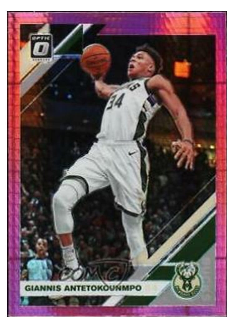 2019-20 Donruss Optic Base Set Giannis Antetokounmpo #81 card