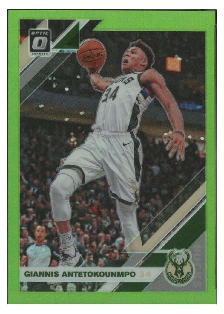 2019-20 Donruss Optic Base Set Giannis Antetokounmpo #81 card