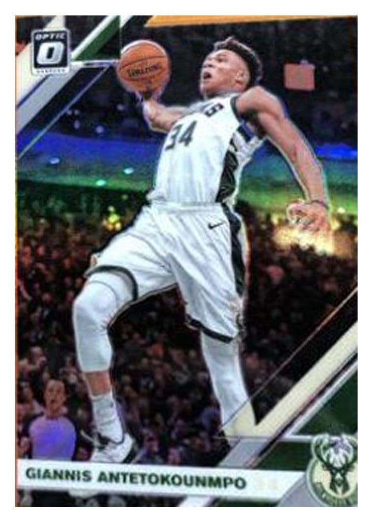 2019-20 Donruss Optic Base Set Giannis Antetokounmpo Orange #81 card