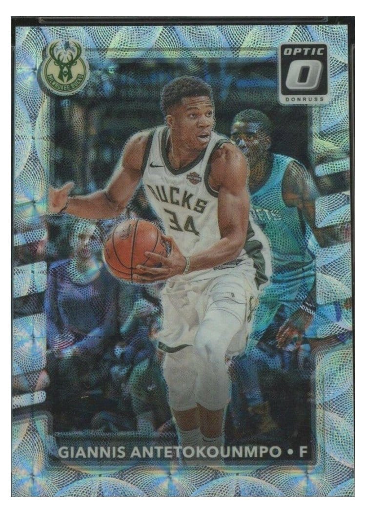 2019-20 Donruss Optic Base Set Giannis Antetokounmpo #81 card