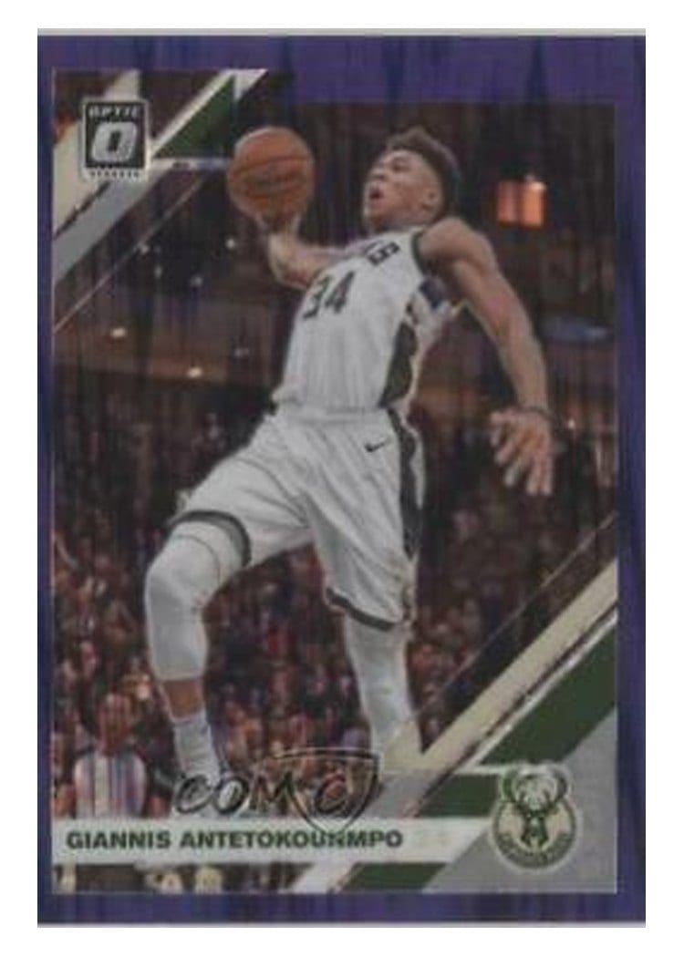 2019-20 Donruss Optic Base Set Giannis Antetokounmpo #81 card