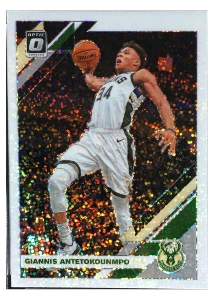 2019-20 Donruss Optic Base Set Giannis Antetokounmpo #81 card
