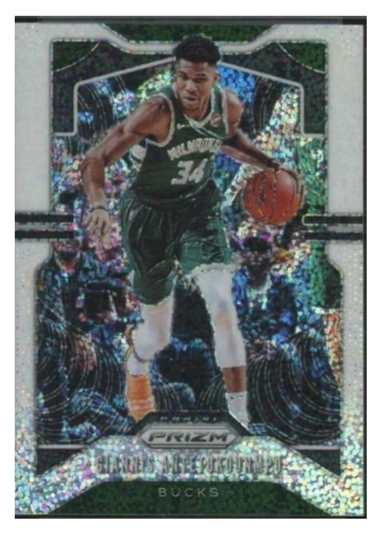 2019-20 Panini Prizm Base Set Giannis Antetokounmpo #152 card