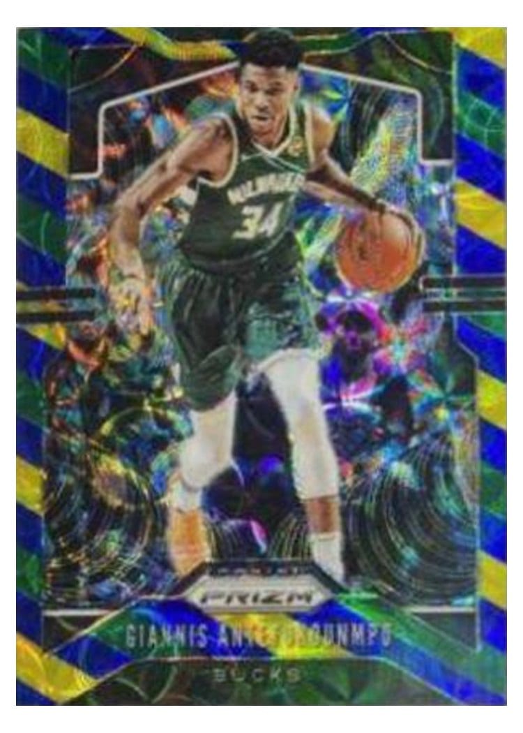 2019-20 Panini Prizm Base Set Giannis Antetokounmpo #152 card