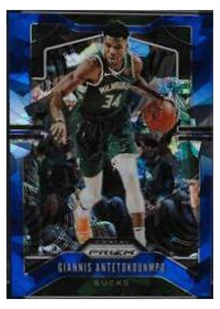 2019-20 Panini Prizm Base Set Giannis Antetokounmpo #152 card