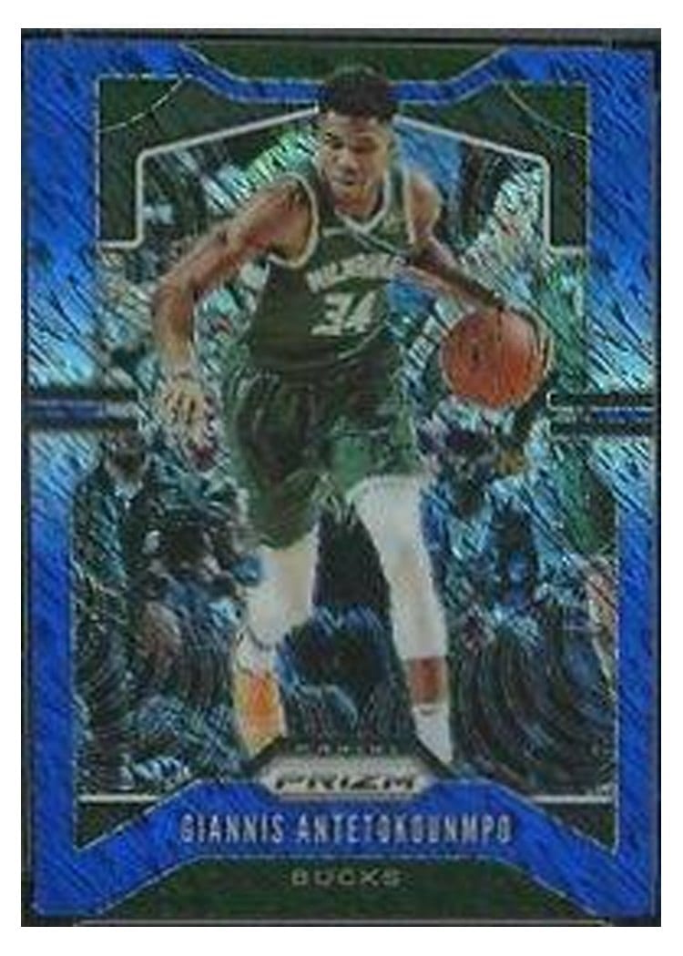 2019-20 Panini Prizm Base Set Giannis Antetokounmpo #152 card