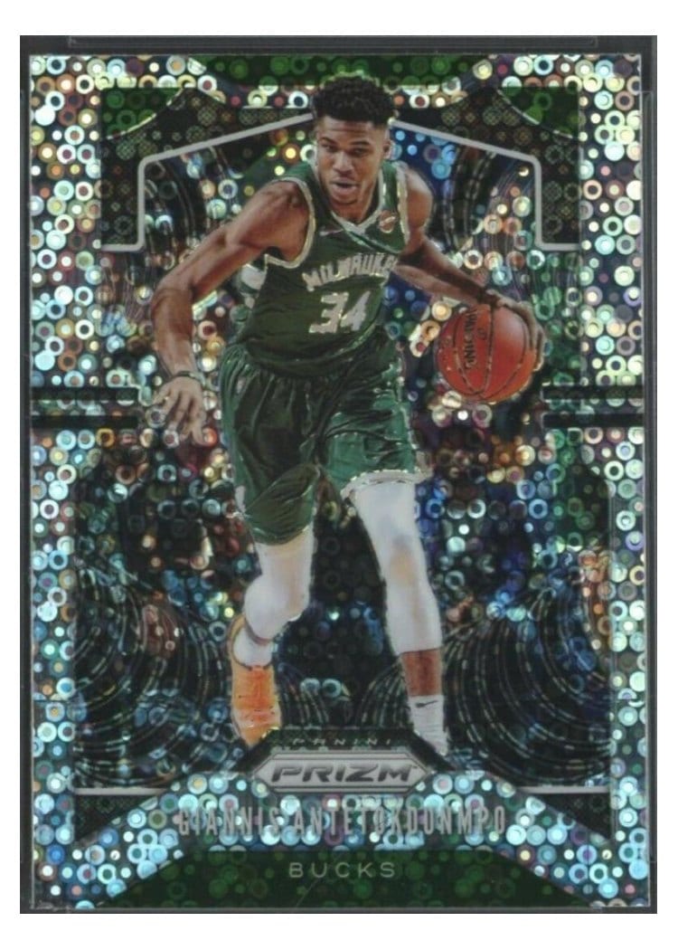 2019-20 Panini Prizm Base Set Giannis Antetokounmpo #152 card